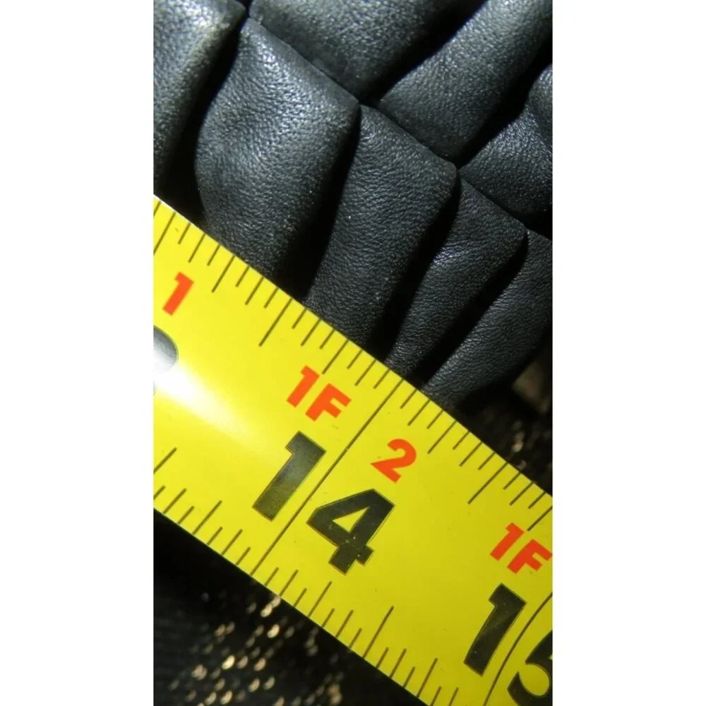 Coach 2009 Limted Edition Poppy Black Leather Glitter Glam Tote Handbag
